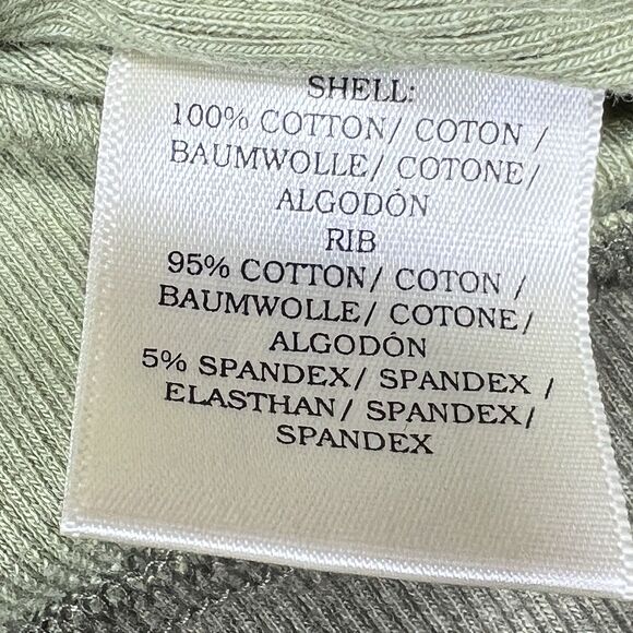 PORRIDGE Anthropologie Hooded Sweatshirt Women's Size XL Green (Moss) NWT - Picture 9 of 10